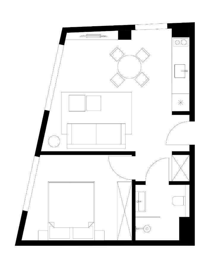 Egh Waterlane Island Apartment Gdansk Exterior foto